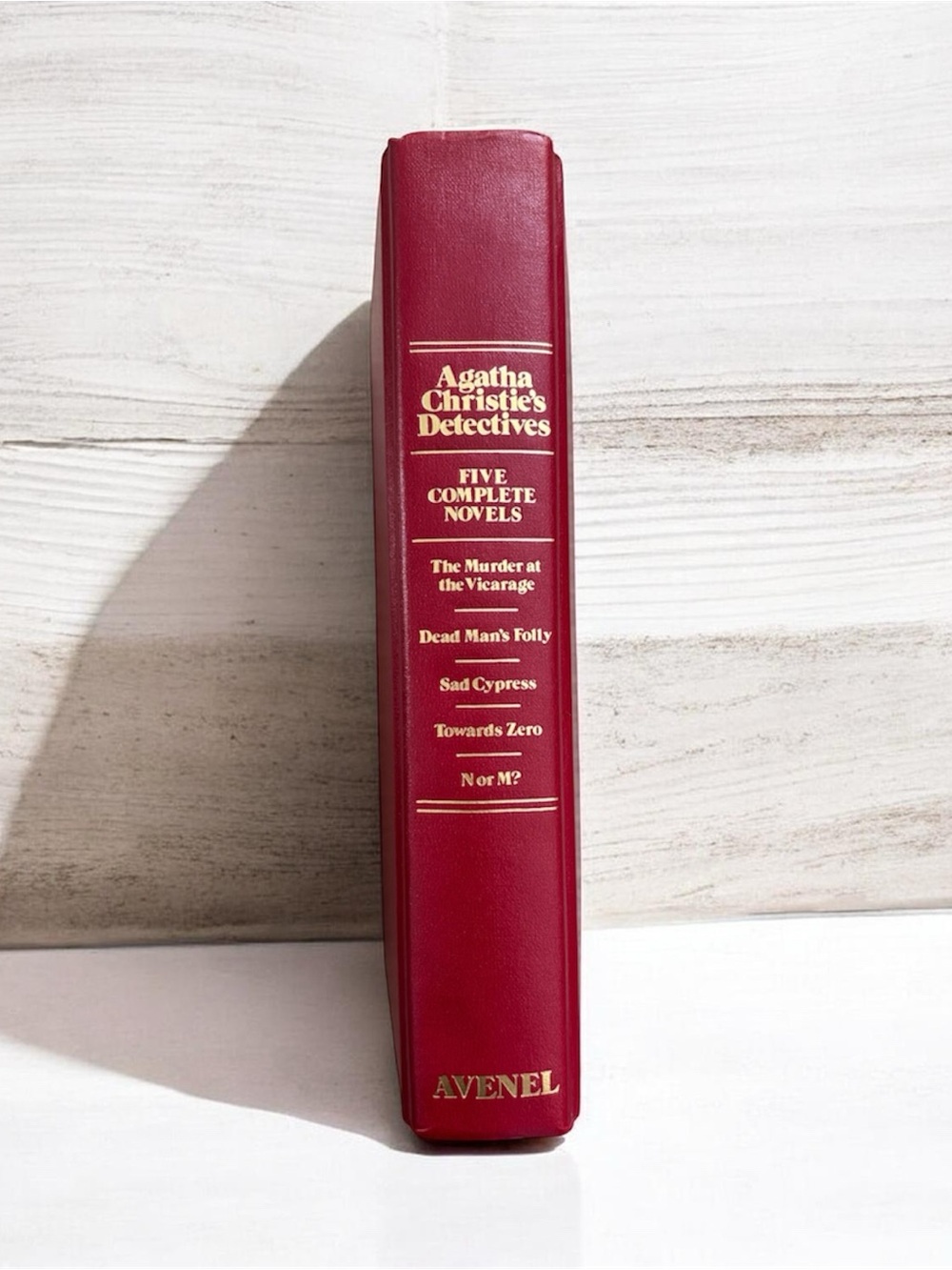 Vintage Agatha Christie's Detectives: Five Complete Novels (Hardcover, Avenel)